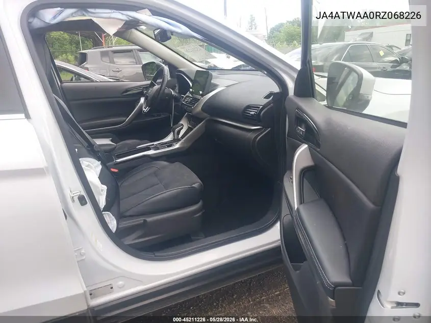 2024 Mitsubishi Eclipse Cross Se S-Awc/Sel S-Awc VIN: JA4ATWAA0RZ068226 Lot: 45211226