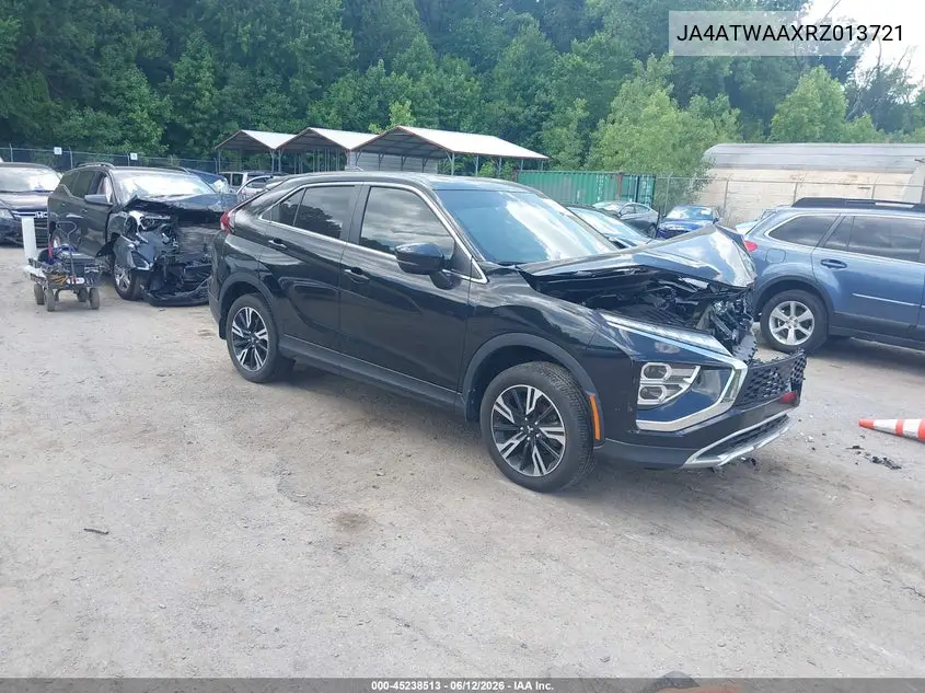 2024 Mitsubishi Eclipse Cross Se S-Awc VIN: JA4ATWAAXRZ013721 Lot: 45238513