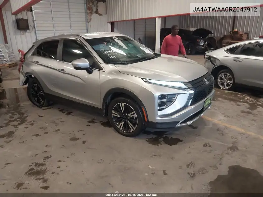 2024 Mitsubishi Eclipse Cross Se S-Awc VIN: JA4ATWAA0RZ047912 Lot: 45285128
