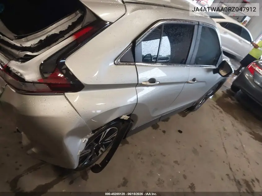 2024 Mitsubishi Eclipse Cross Se S-Awc VIN: JA4ATWAA0RZ047912 Lot: 45285128