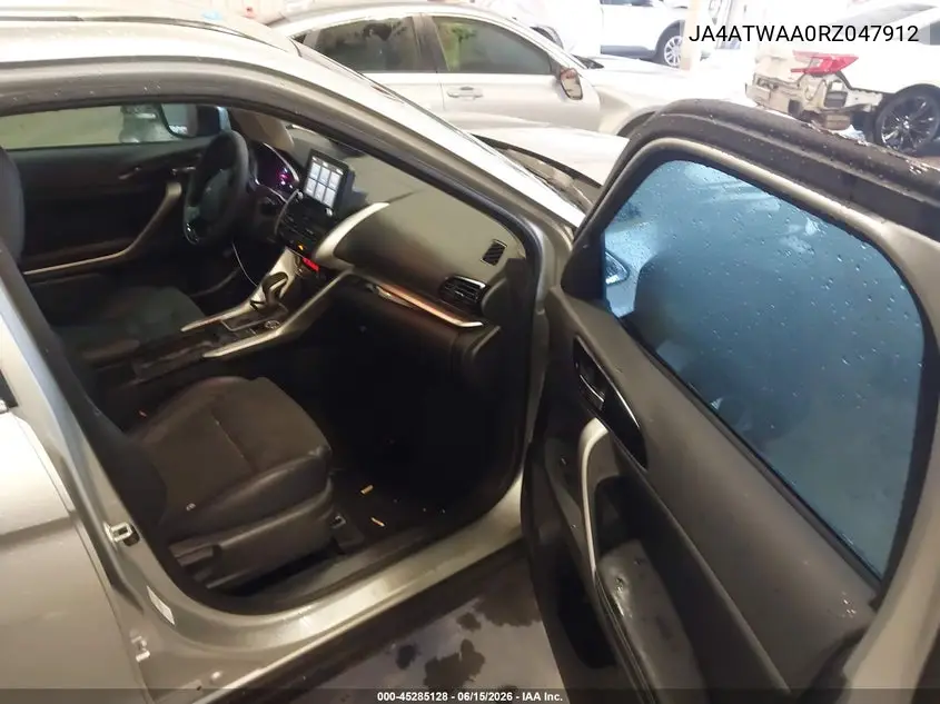 2024 Mitsubishi Eclipse Cross Se S-Awc VIN: JA4ATWAA0RZ047912 Lot: 45285128