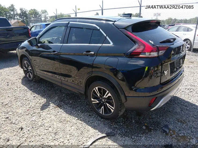 2024 Mitsubishi Eclipse Cross Se S-Awc/Sel S-Awc VIN: JA4ATWAA2RZ047085 Lot: 45512621