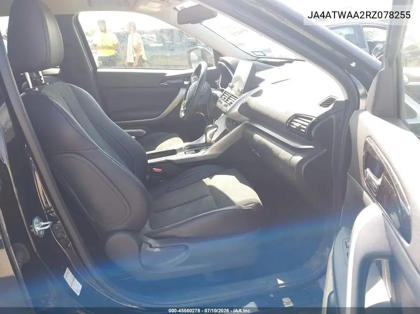 2024 Mitsubishi Eclipse Cross Se S-Awc/Sel S-Awc VIN: JA4ATWAA2RZ078255 Lot: 45560278