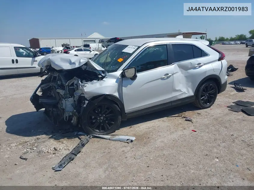 2024 Mitsubishi Eclipse Cross Black Edition S-Awc/Le S-Awc/Ralliart S-Awc/Se S-Awc VIN: JA4ATVAAXRZ001983 Lot: 45571390
