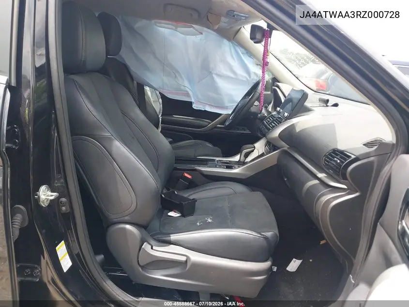 2024 Mitsubishi Eclipse Cross Se S-Awc/Sel S-Awc VIN: JA4ATWAA3RZ000728 Lot: 45588667