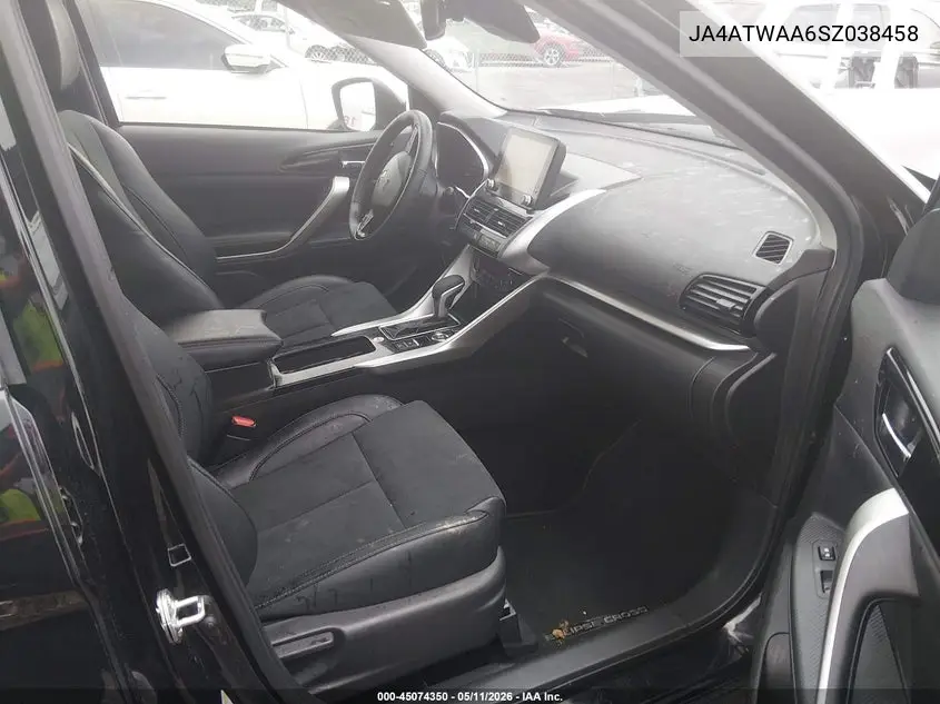 2025 Mitsubishi Eclipse Cross Black Edition S-Awc/Se S-Awc/Sel S-Awc VIN: JA4ATWAA6SZ038458 Lot: 45074350