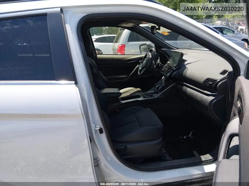 2025 Mitsubishi Eclipse Cross Black Edition S-Awc VIN: JA4ATWAAXSZ030220 Lot: 45256300