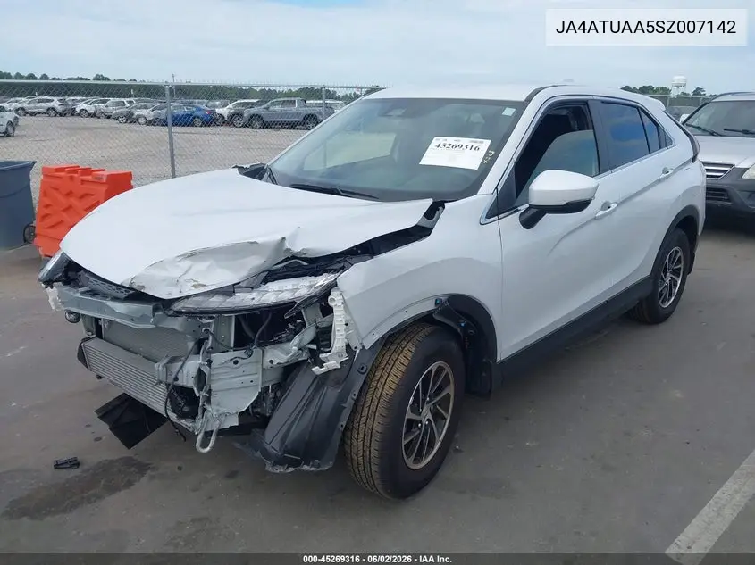 2025 Mitsubishi Eclipse Cross Es S-Awc VIN: JA4ATUAA5SZ007142 Lot: 45269316
