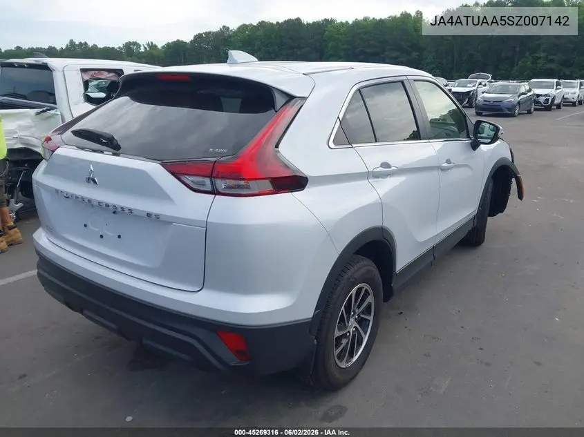 2025 Mitsubishi Eclipse Cross Es S-Awc VIN: JA4ATUAA5SZ007142 Lot: 45269316