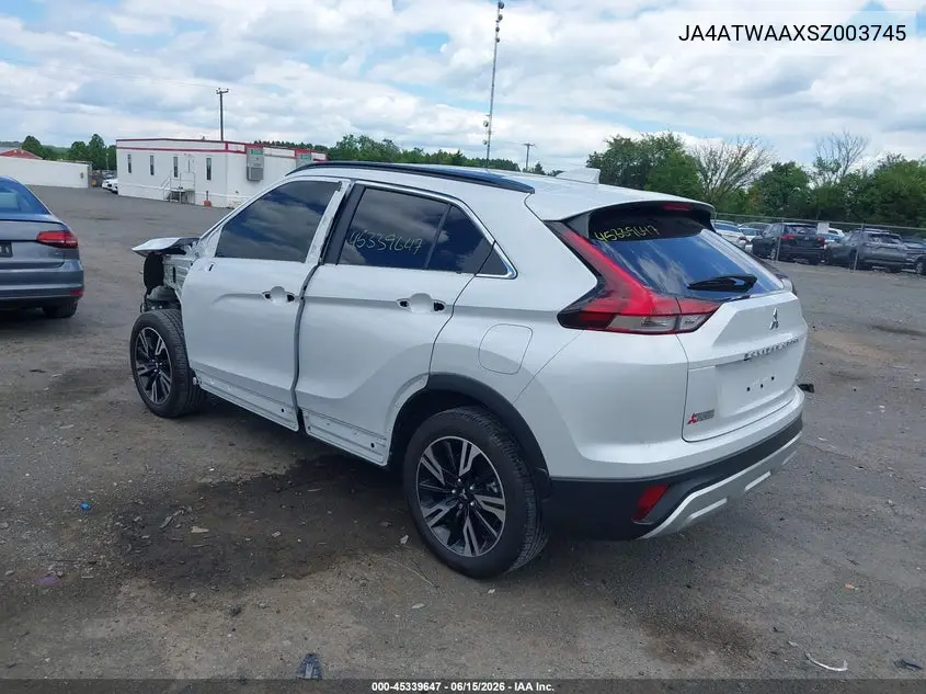 2025 Mitsubishi Eclipse Cross Se S-Awc VIN: JA4ATWAAXSZ003745 Lot: 45339647