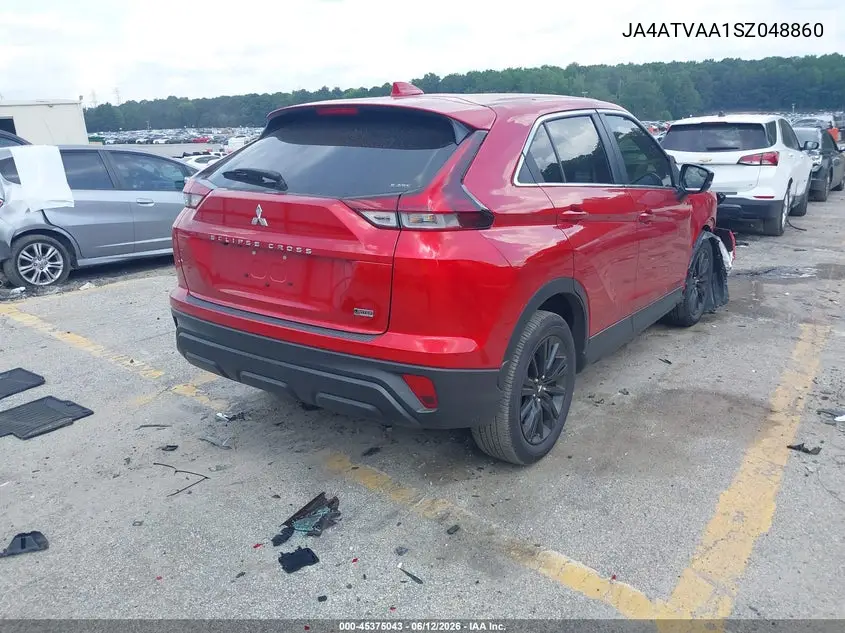 2025 Mitsubishi Eclipse Cross Le S-Awc/Ralliart S-Awc VIN: JA4ATVAA1SZ048860 Lot: 45375043