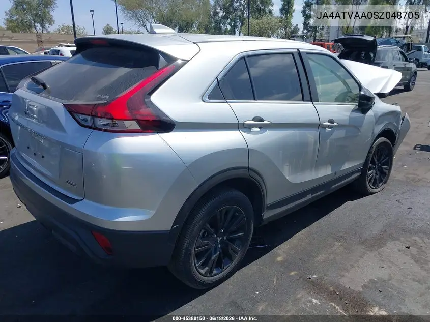 2025 Mitsubishi Eclipse Cross Le S-Awc VIN: JA4ATVAA0SZ048705 Lot: 45389150