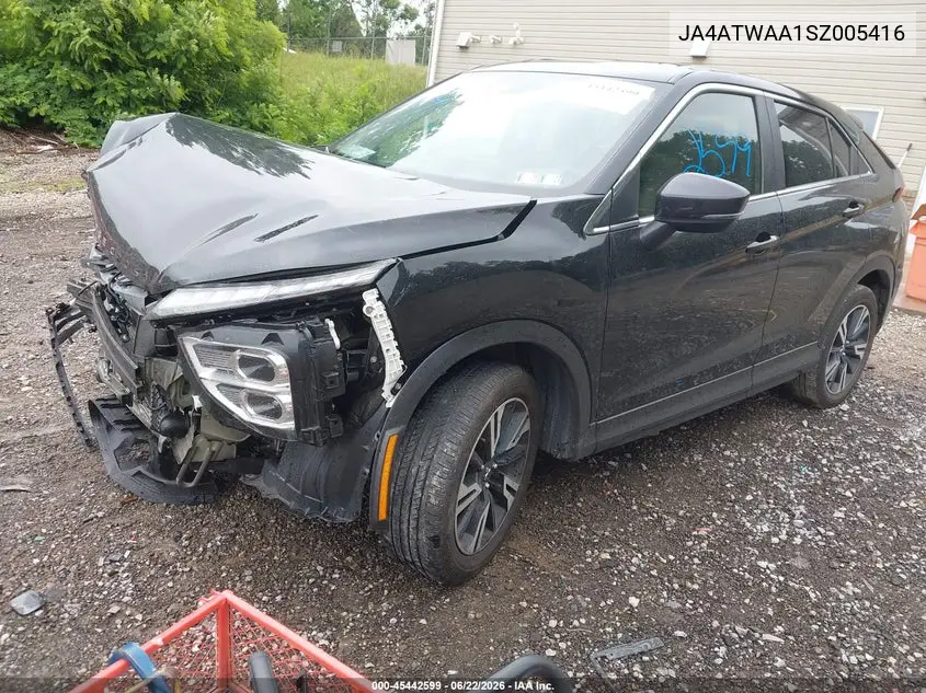 2025 Mitsubishi Eclipse Cross Se S-Awc VIN: JA4ATWAA1SZ005416 Lot: 45442599