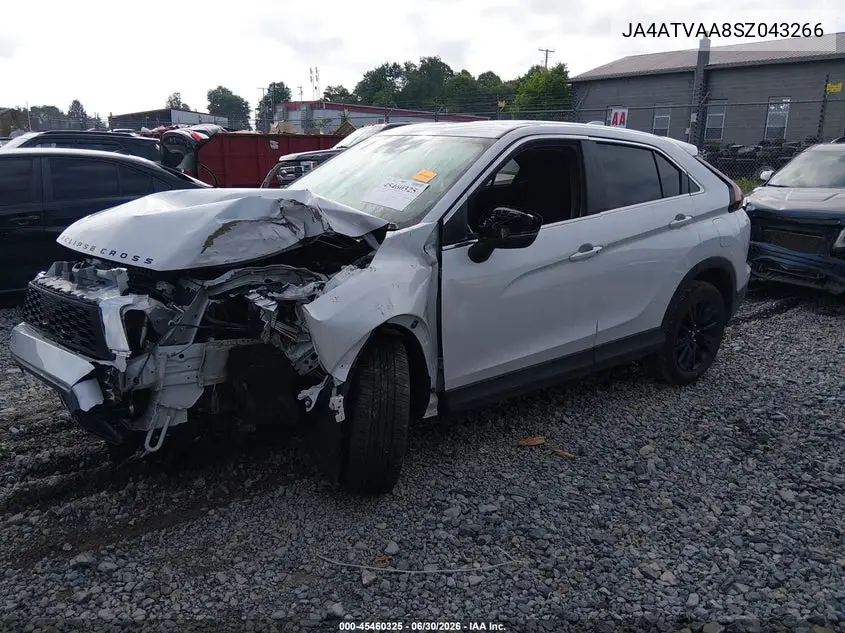 2025 Mitsubishi Eclipse Cross Le S-Awc VIN: JA4ATVAA8SZ043266 Lot: 45460325