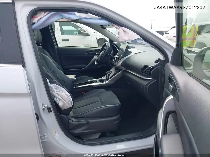 2025 Mitsubishi Eclipse Cross Black Edition S-Awc/Se S-Awc/Sel S-Awc VIN: JA4ATWAA9SZ012307 Lot: 45514308
