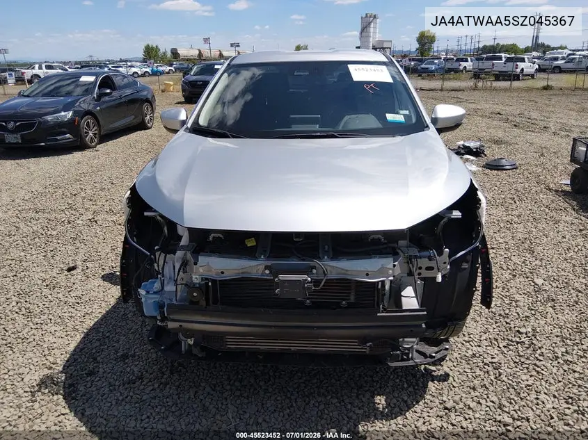 2025 Mitsubishi Eclipse Cross Black Edition S-Awc/Se S-Awc/Sel S-Awc VIN: JA4ATWAA5SZ045367 Lot: 45523452