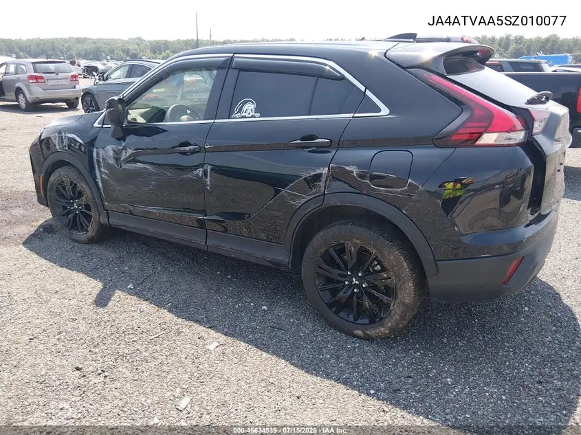 2025 Mitsubishi Eclipse Cross Le S-Awc VIN: JA4ATVAA5SZ010077 Lot: 45634539