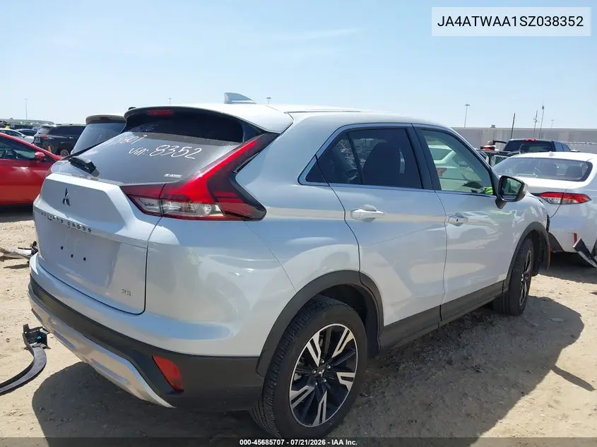2025 Mitsubishi Eclipse Cross Black Edition S-Awc/Se S-Awc/Sel S-Awc VIN: JA4ATWAA1SZ038352 Lot: 45685707
