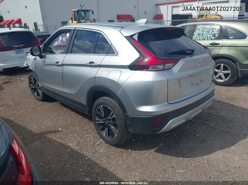2026 Mitsubishi Eclipse Cross Black Edition S-Awc/Se S-Awc/Sel S-Awc VIN: JA4ATWAA0TZ027201 Lot: 45280889