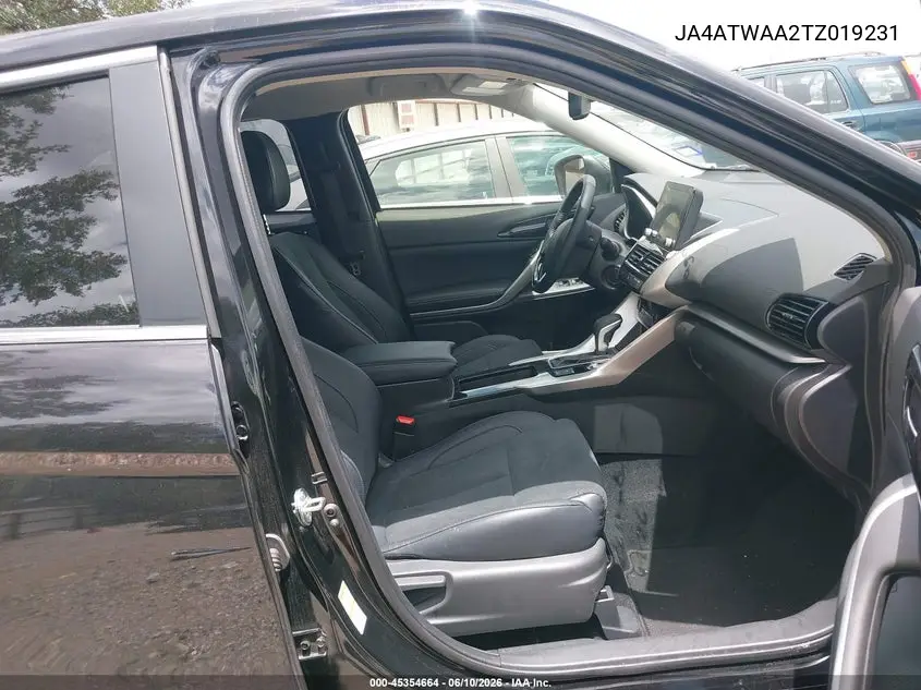 2026 Mitsubishi Eclipse Cross Black Edition S-Awc/Se S-Awc/Sel S-Awc VIN: JA4ATWAA2TZ019231 Lot: 45354664