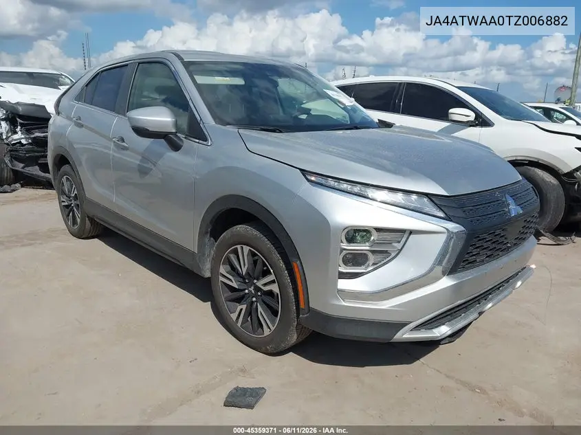 2026 Mitsubishi Eclipse Cross Black Edition S-Awc/Se S-Awc/Sel S-Awc VIN: JA4ATWAA0TZ006882 Lot: 45359371