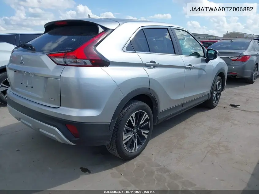 2026 Mitsubishi Eclipse Cross Black Edition S-Awc/Se S-Awc/Sel S-Awc VIN: JA4ATWAA0TZ006882 Lot: 45359371