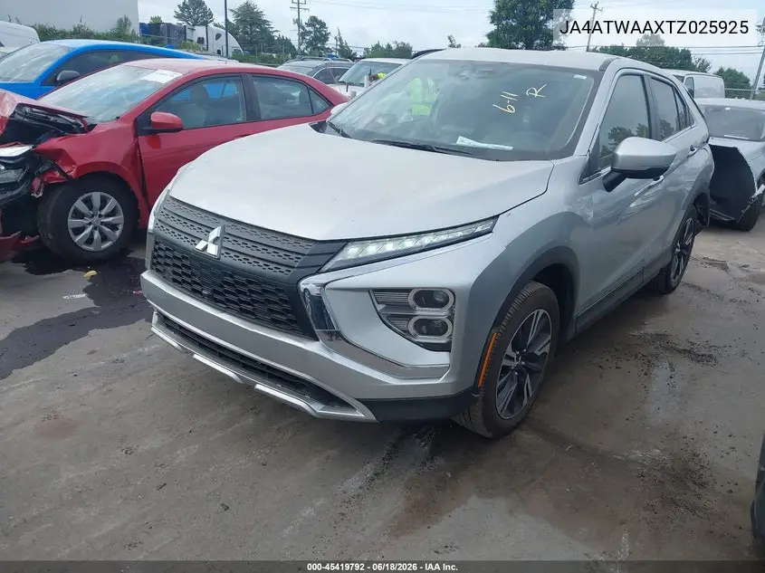 2026 Mitsubishi Eclipse Cross Black Edition S-Awc/Se S-Awc/Sel S-Awc VIN: JA4ATWAAXTZ025925 Lot: 45419792