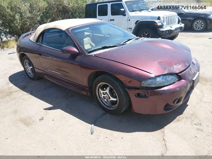 1997 Mitsubishi Eclipse Spyder Gs-T VIN: 4A3AX55F7VE166064 Lot: 45190731