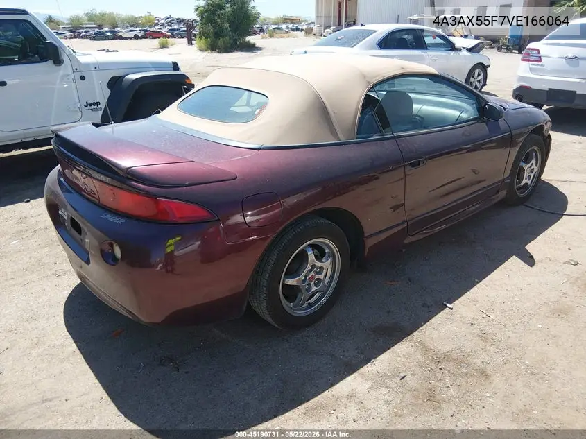 1997 Mitsubishi Eclipse Spyder Gs-T VIN: 4A3AX55F7VE166064 Lot: 45190731