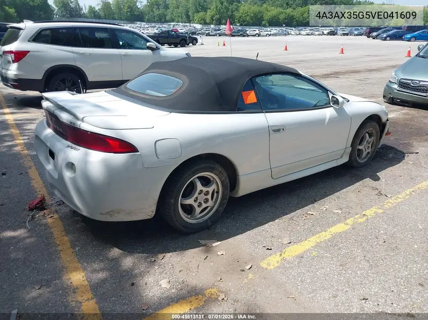 1997 Mitsubishi Eclipse Spyder Gs VIN: 4A3AX35G5VE041609 Lot: 45513131