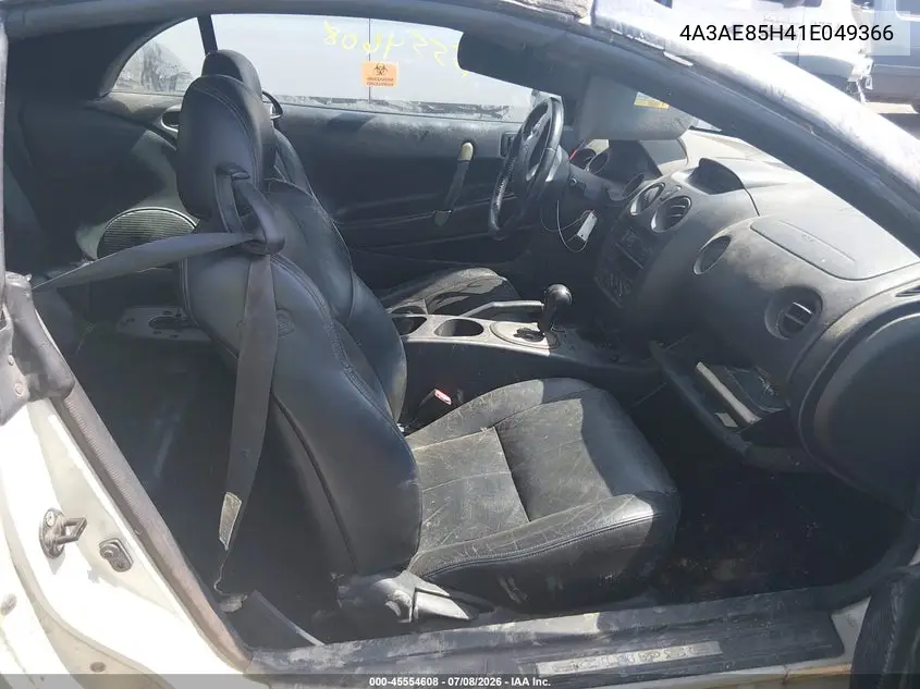 2001 Mitsubishi Eclipse Spyder Gt VIN: 4A3AE85H41E049366 Lot: 45554608