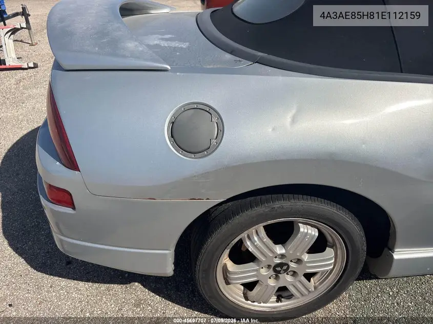 2001 Mitsubishi Eclipse Spyder Gt VIN: 4A3AE85H81E112159 Lot: 45607707