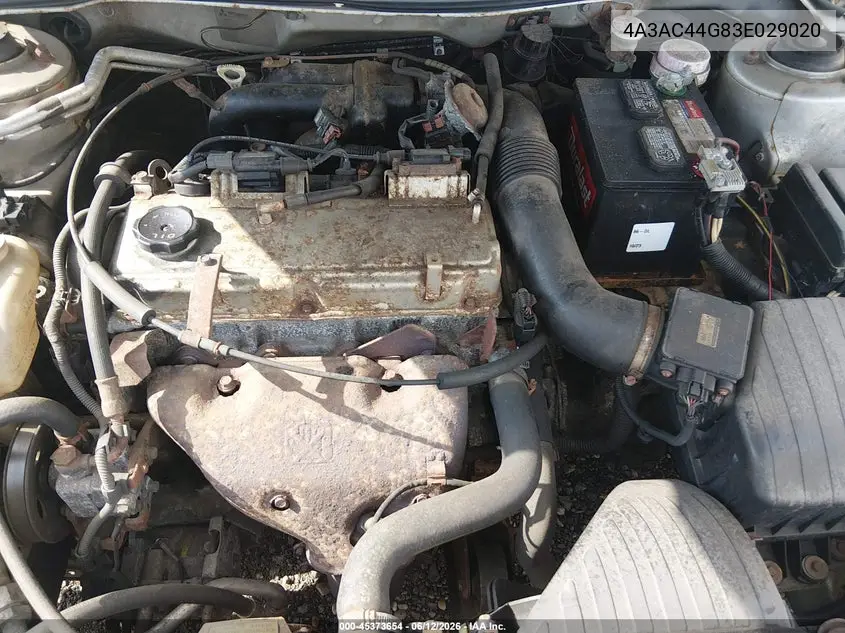 2003 Mitsubishi Eclipse Gs VIN: 4A3AC44G83E029020 Lot: 45373654