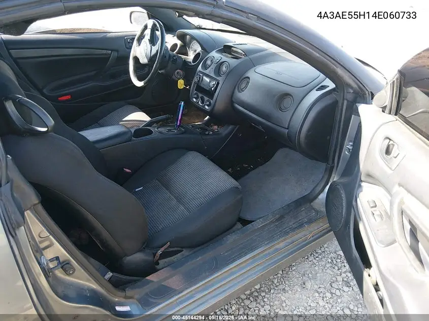 2004 Mitsubishi Eclipse Spyder Gt VIN: 4A3AE55H14E060733 Lot: 45144294