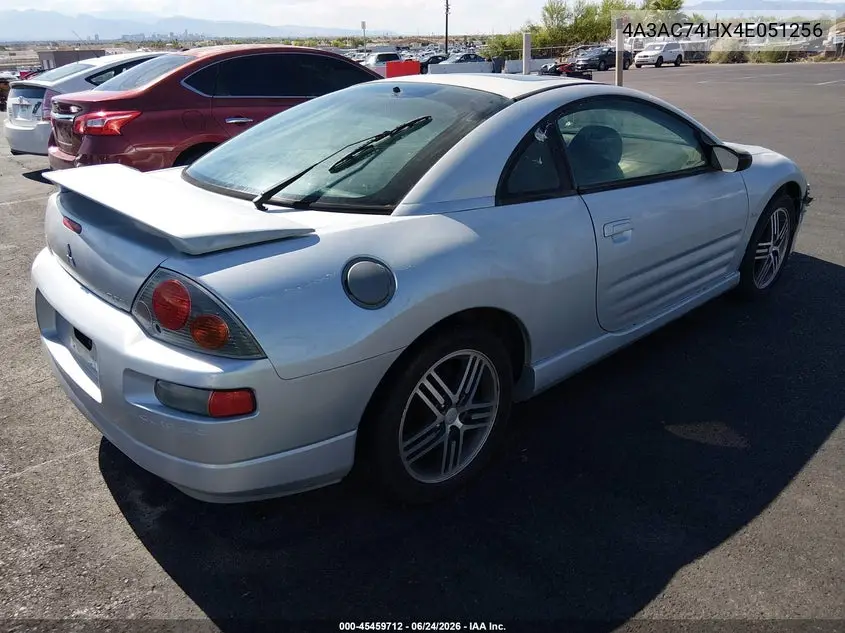 2004 Mitsubishi Eclipse Gts VIN: 4A3AC74HX4E051256 Lot: 45459712
