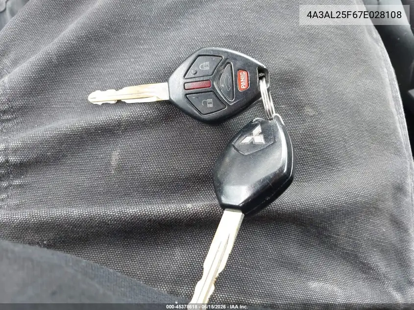 2007 Mitsubishi Eclipse Spyder Gs VIN: 4A3AL25F67E028108 Lot: 45378618