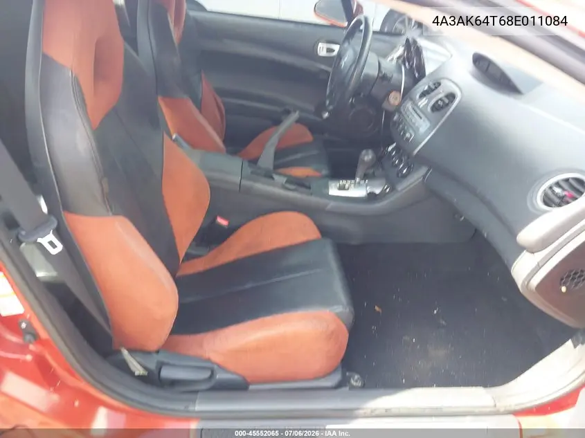 2008 Mitsubishi Eclipse Se V6 VIN: 4A3AK64T68E011084 Lot: 45552065