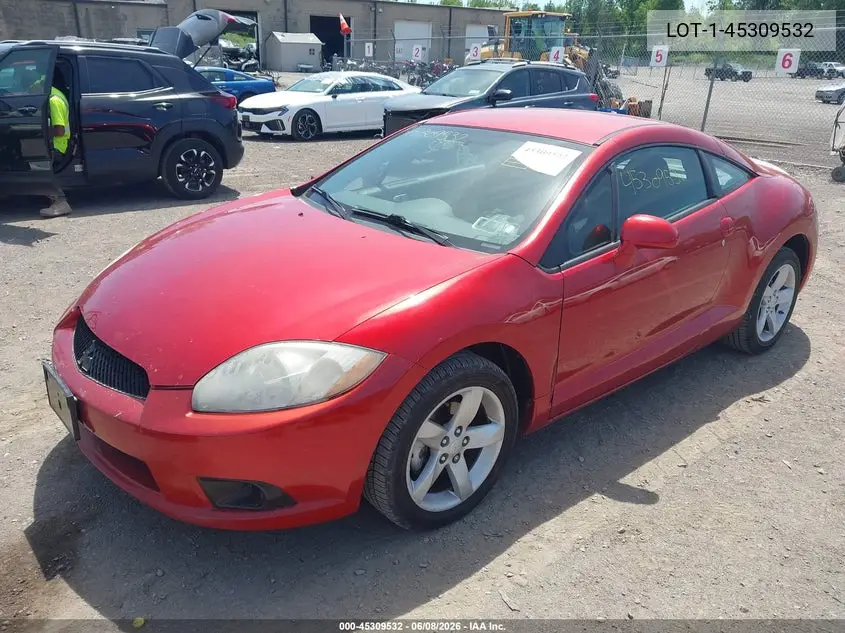 2009 Mitsubishi Eclipse Gs VIN: 4A3AK24F59E021853 Lot: 45309532