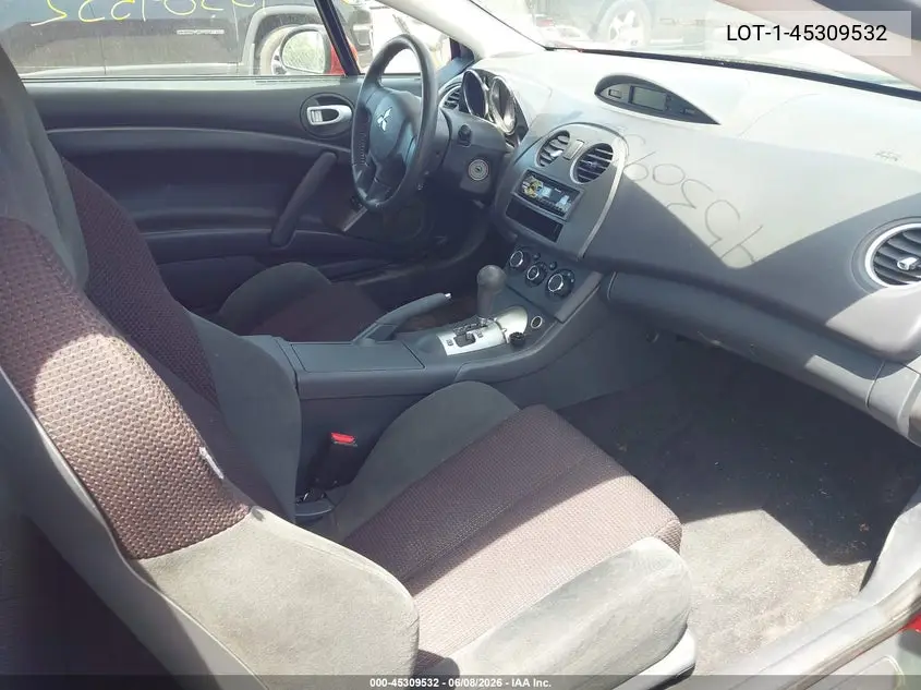 2009 Mitsubishi Eclipse Gs VIN: 4A3AK24F59E021853 Lot: 45309532