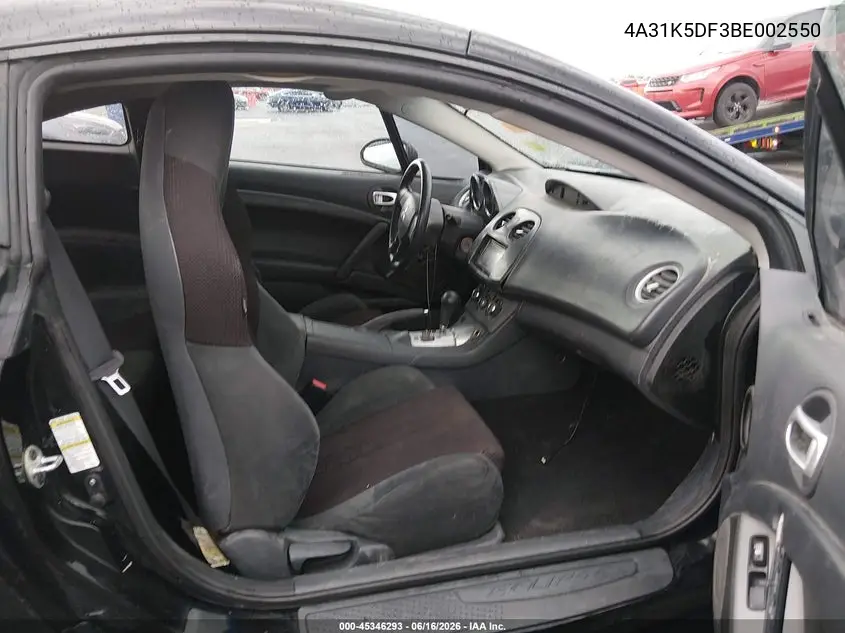 2011 Mitsubishi Eclipse Gs/Gs Sport VIN: 4A31K5DF3BE002550 Lot: 45346293