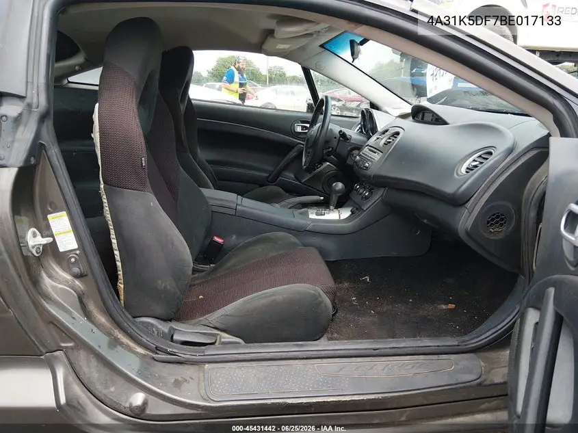 2011 Mitsubishi Eclipse Gs/Gs Sport VIN: 4A31K5DF7BE017133 Lot: 45431442