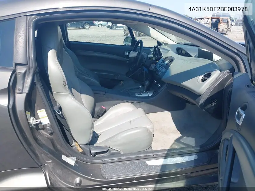 2011 Mitsubishi Eclipse Gs/Gs Sport VIN: 4A31K5DF2BE003978 Lot: 45530812