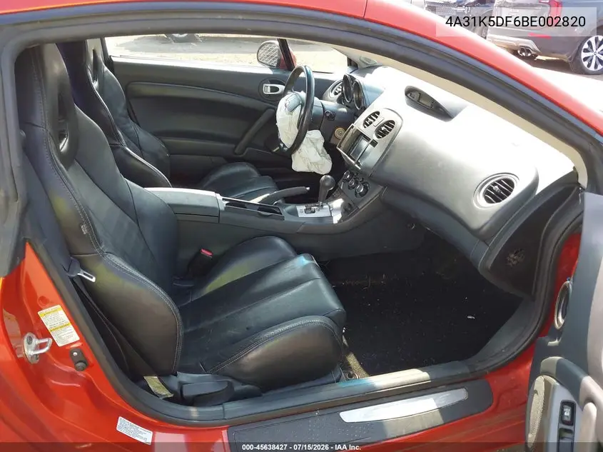 2011 Mitsubishi Eclipse Gs/Gs Sport VIN: 4A31K5DF6BE002820 Lot: 45638427