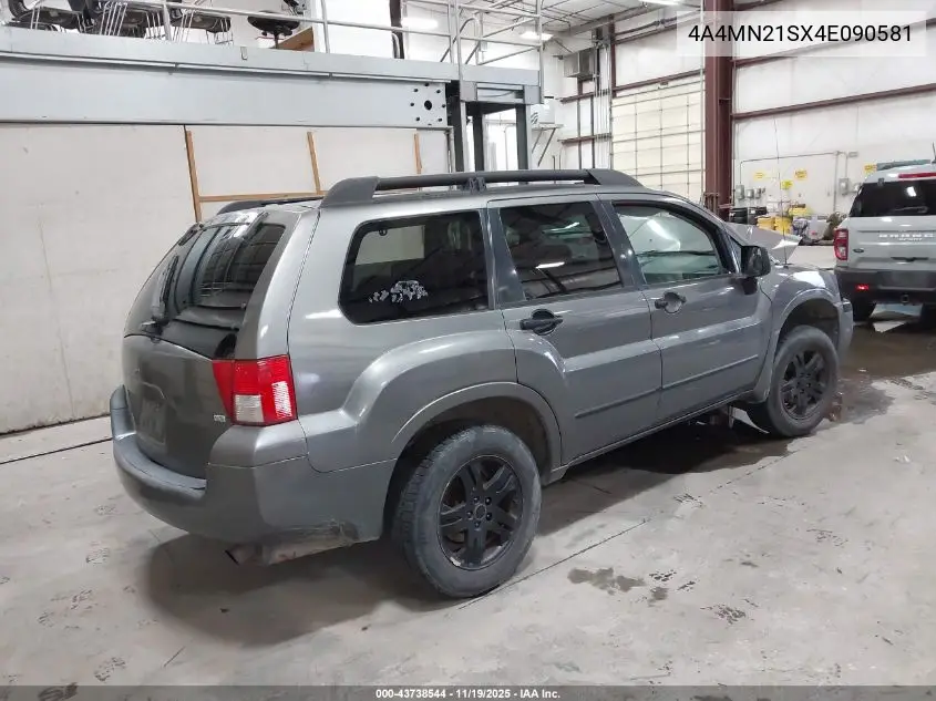2004 Mitsubishi Endeavor Ls VIN: 4A4MN21SX4E090581 Lot: 43738544