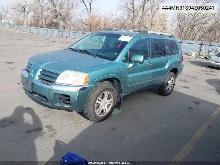 2004 Mitsubishi Endeavor Xls VIN: 4A4MN31S94E050241 Lot: 43974925