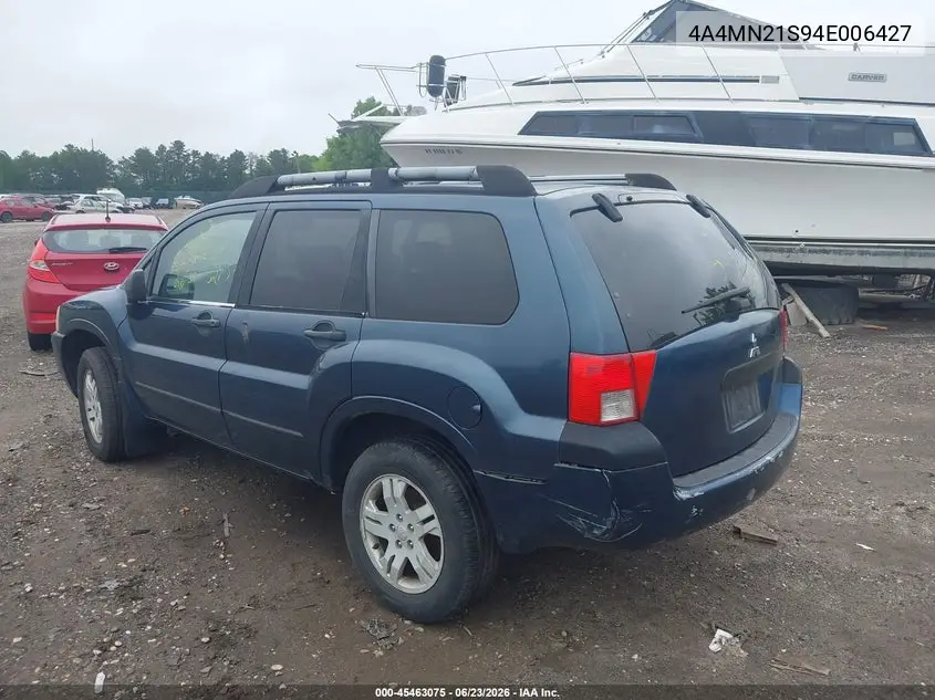 2004 Mitsubishi Endeavor Ls VIN: 4A4MN21S94E006427 Lot: 45463075