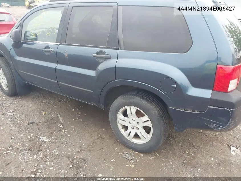2004 Mitsubishi Endeavor Ls VIN: 4A4MN21S94E006427 Lot: 45463075