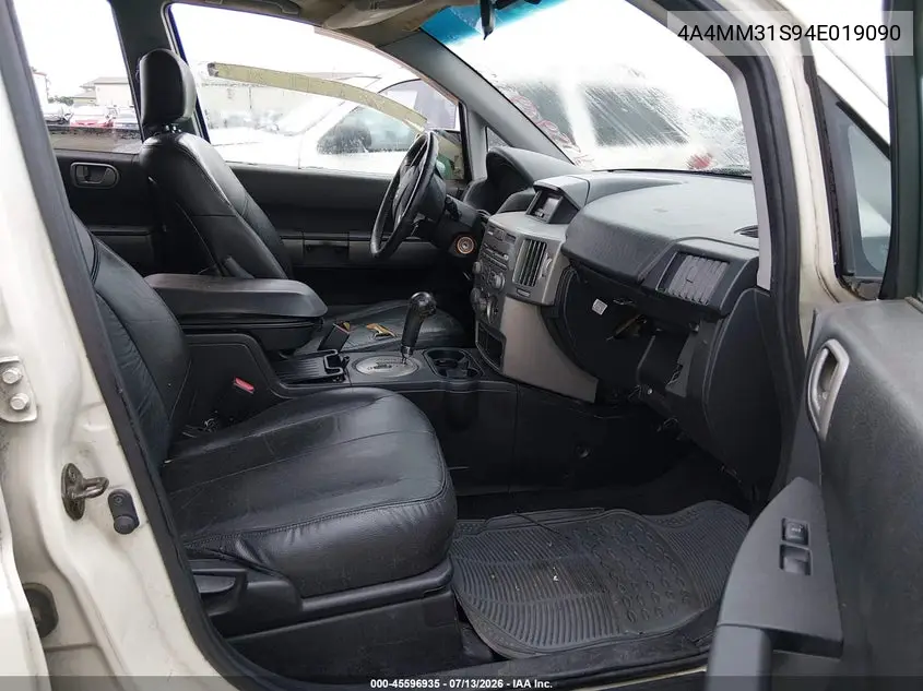2004 Mitsubishi Endeavor Xls VIN: 4A4MM31S94E019090 Lot: 45596935