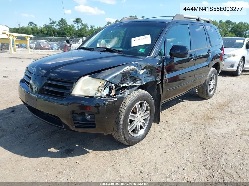 2005 Mitsubishi Endeavor Limited VIN: 4A4MN41S55E003277 Lot: 45410805
