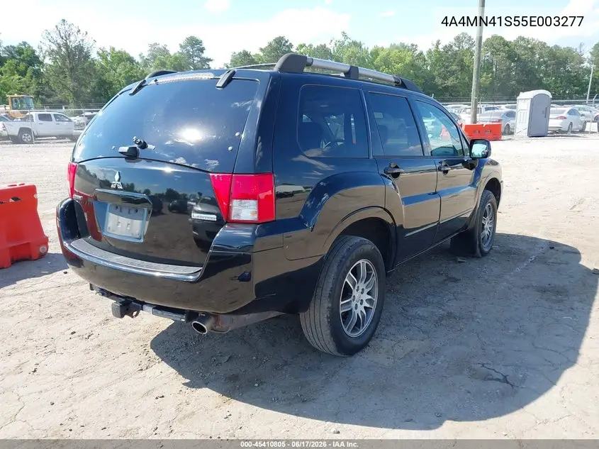 2005 Mitsubishi Endeavor Limited VIN: 4A4MN41S55E003277 Lot: 45410805